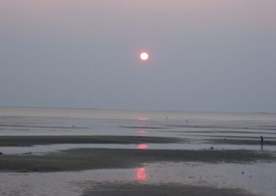 sunset-low-tide